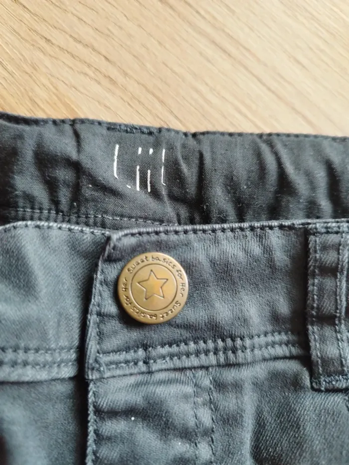 Jean skinny matière enduit - photo numéro 2
