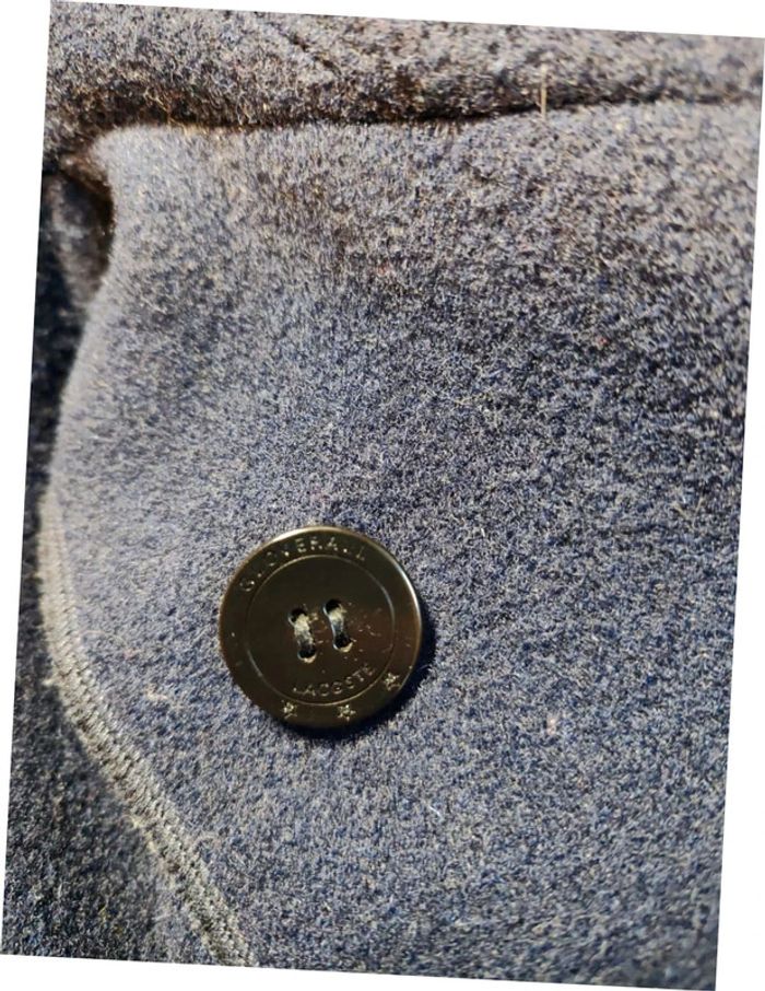 Lacoste X gloverall manteau laine veste longue chaude - photo numéro 5