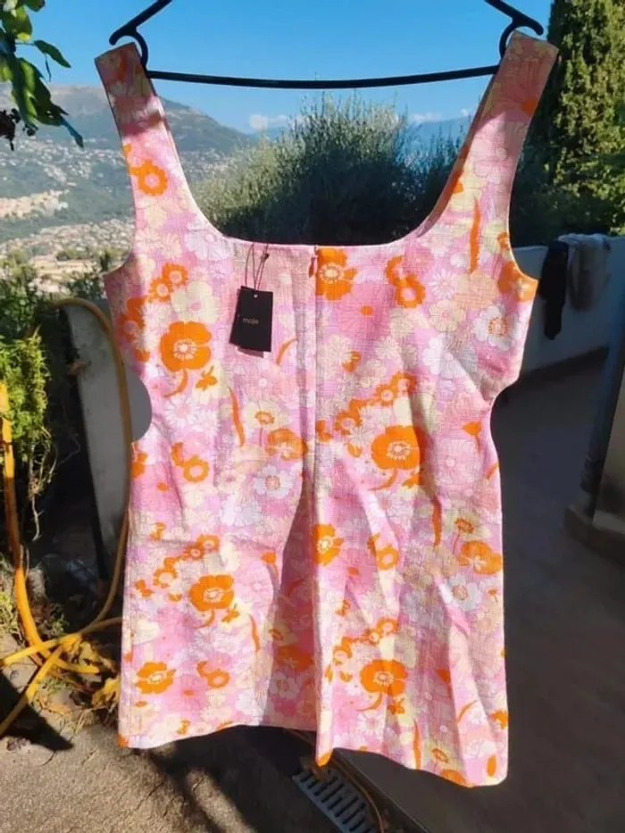 Robe Maje risella flower power taille 40 - photo numéro 11