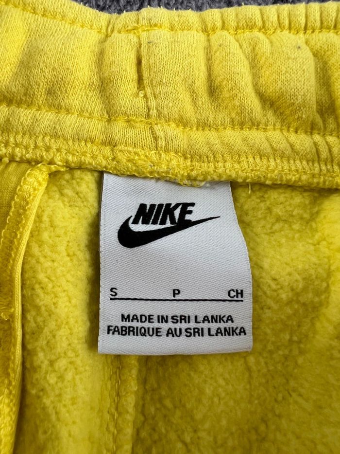 Jogging Nike jaune logo brodé – Taille S - photo numéro 8