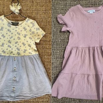 Robe et chouchou assortis + Robe Primark