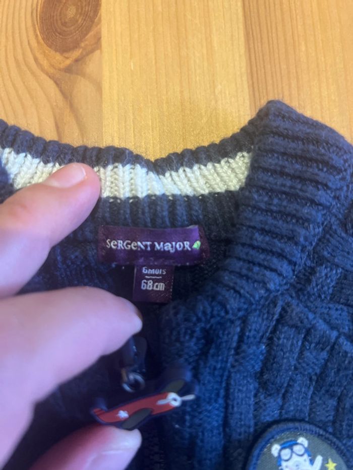 Veste sergent major zippée - photo numéro 2