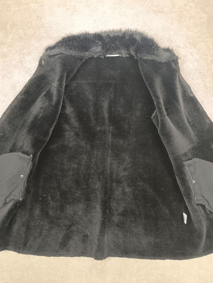 Manteau Christine Laure Noir différentes matières -  Taille unique -  Très bon - photo numéro 10