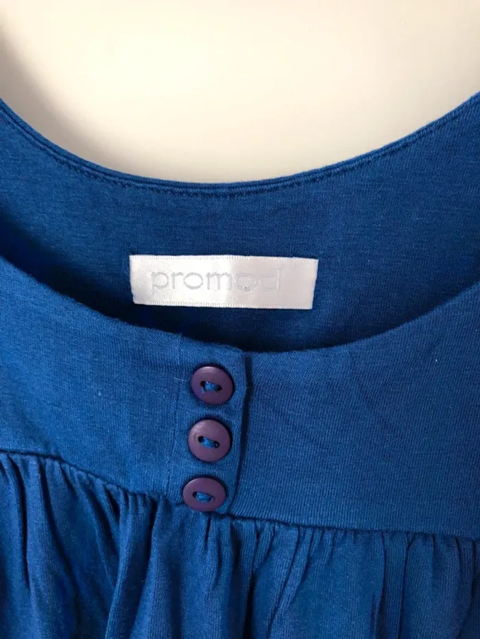 Débardeur bleu roi Promod taille M - photo numéro 2