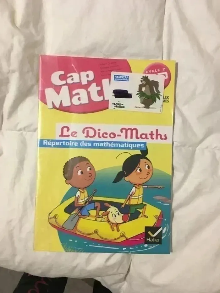 📘 Livret scolaire CP – Cap Maths – Dico Maths – Édition 2016 – Neuf - photo numéro 4