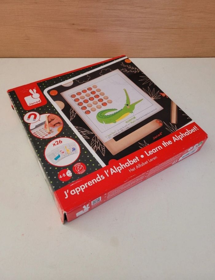 Jeu éducatif j'apprends l'alphabet avec Janod - photo numéro 9