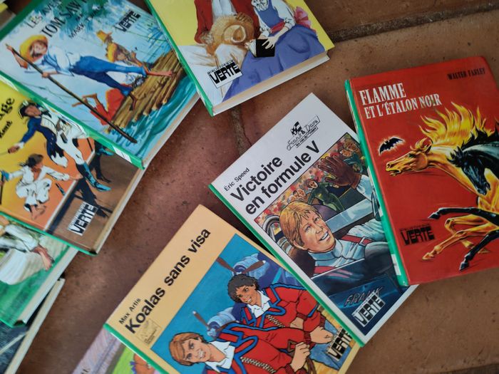 Bibliothèque Verte livres en lot ou à l’unité - photo numéro 3