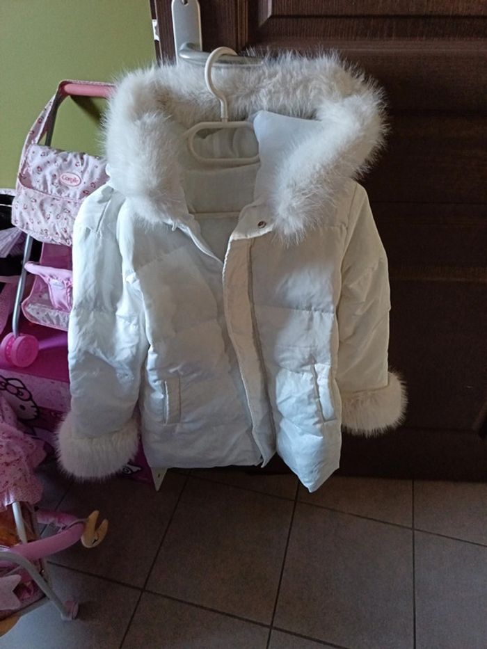 Doudoune blanche neuve
