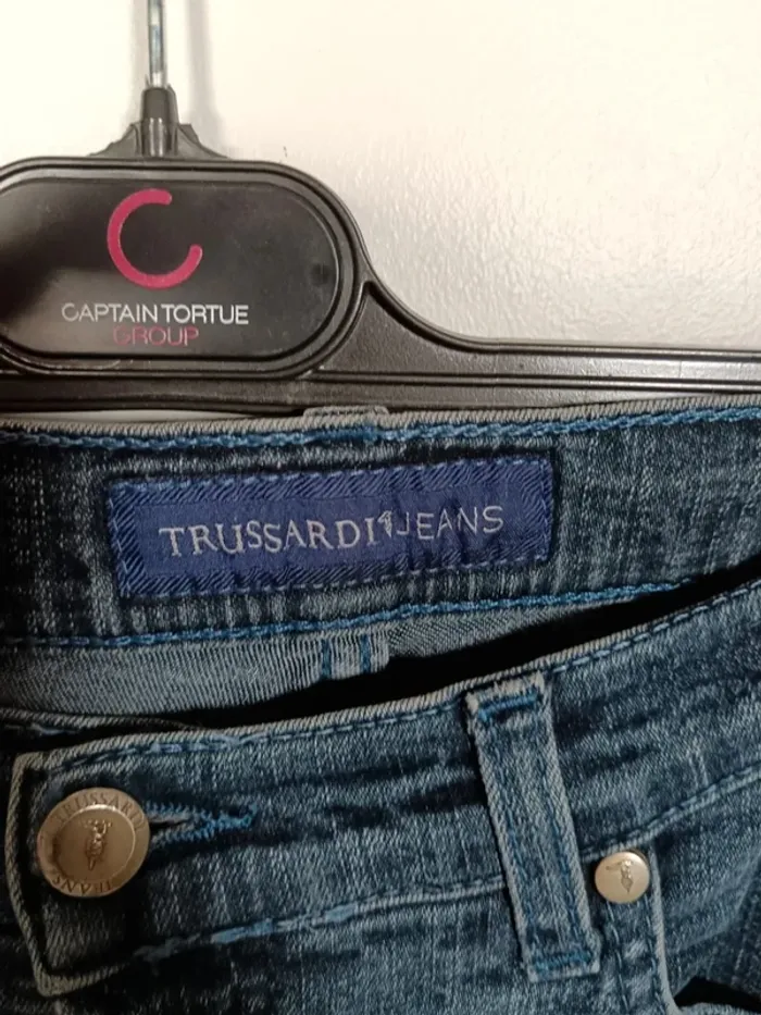 C12 jeans marine Trussardi 40 - photo numéro 3