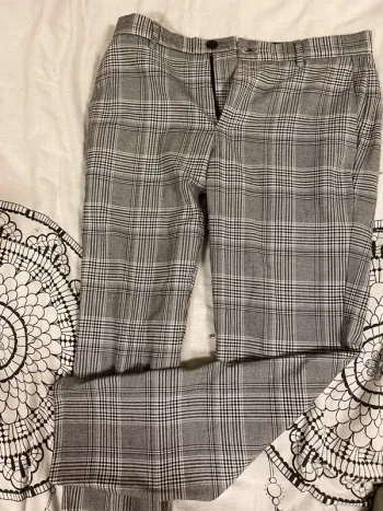 Pantalon à carreau