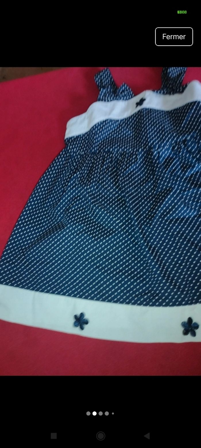 Très belle robe fille e59 - photo numéro 2