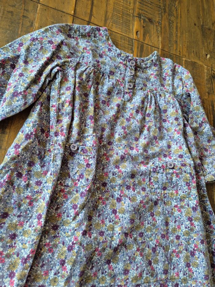 Robe fleurie 18 mois Petit Bateau - photo numéro 2