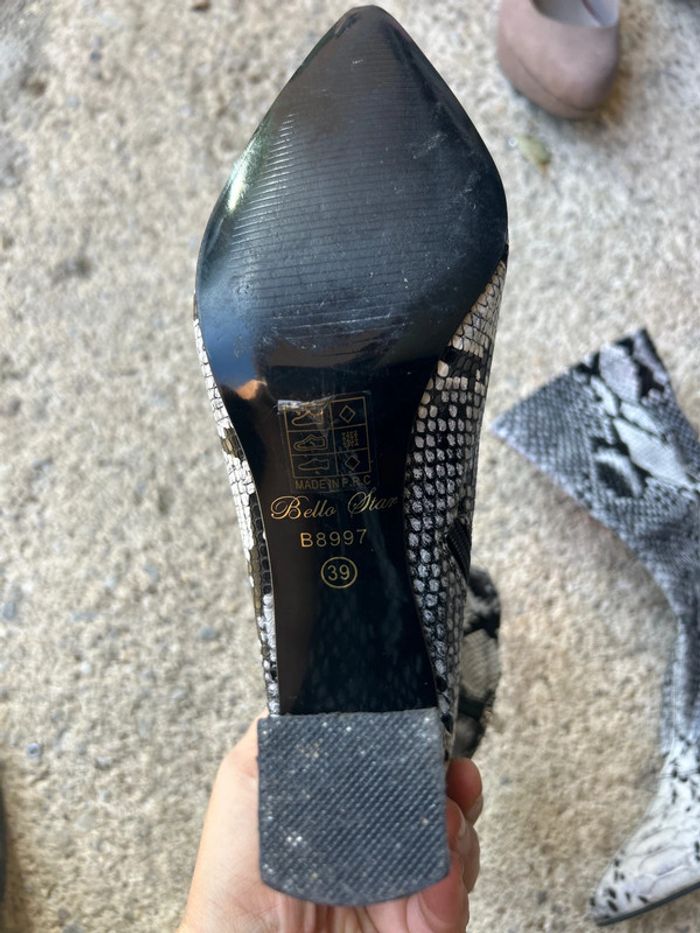Bottes à talons pointure 39 - photo numéro 2