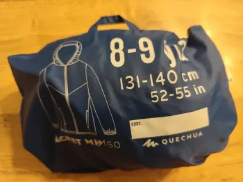 Imperméable 8-9ans quechua
