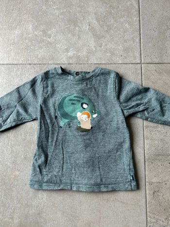 Manche longue bébé 6 mois