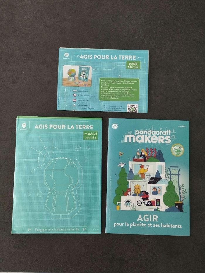 Kit pandacraft agis pour la planète neuf