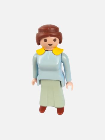 Figurine Playmobil Femme Vintage - Thème Campagne/Maison/Histoire