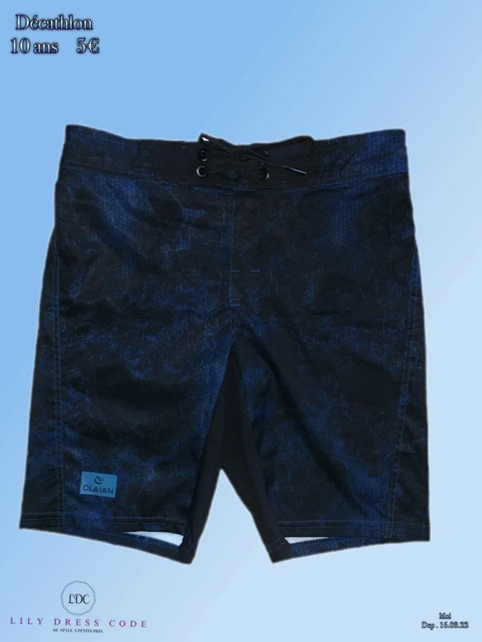 🩵 bermuda de bain marine noir SOLDÉ -90% 🩵