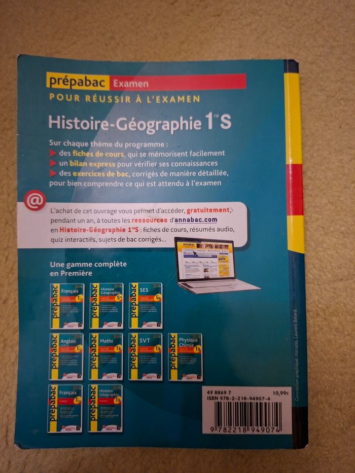 Prépabac Histoire Géographie 1ère - photo numéro 2