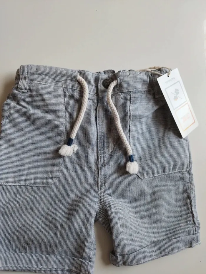 Pantacourt short bébé garçon 18 mois - photo numéro 2