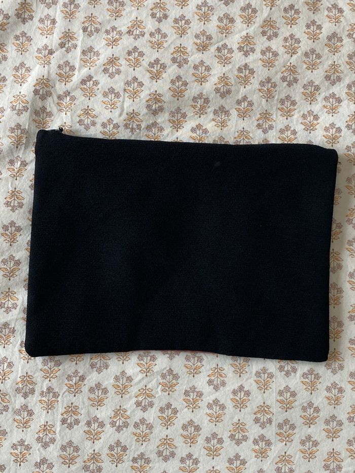 Mini pochette rose et noire Yayou Paris - photo numéro 2