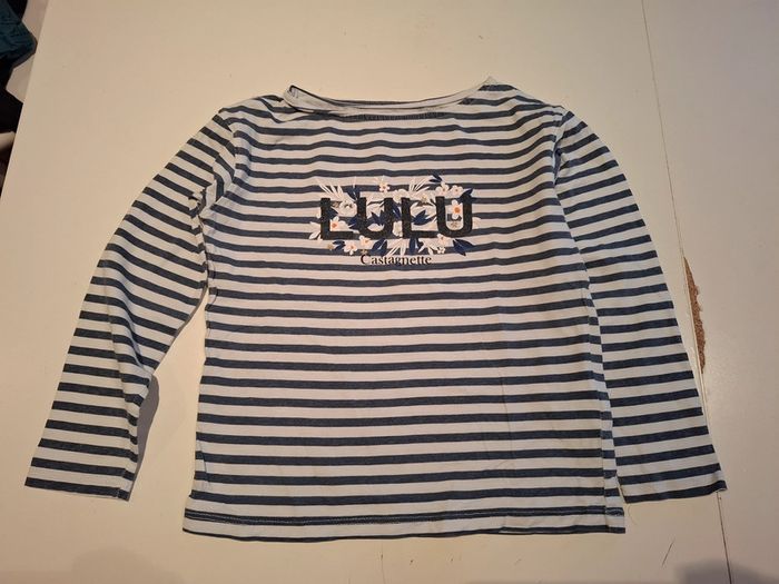 T-shirt manche longue Lulu Castagnette 8 ans