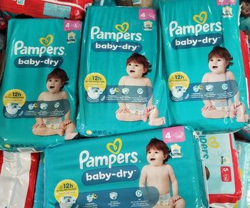 Couches Pampers Taille 4, 172 Couches.