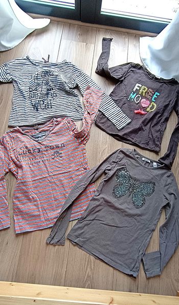 Lot 4 t-shirt manches longues