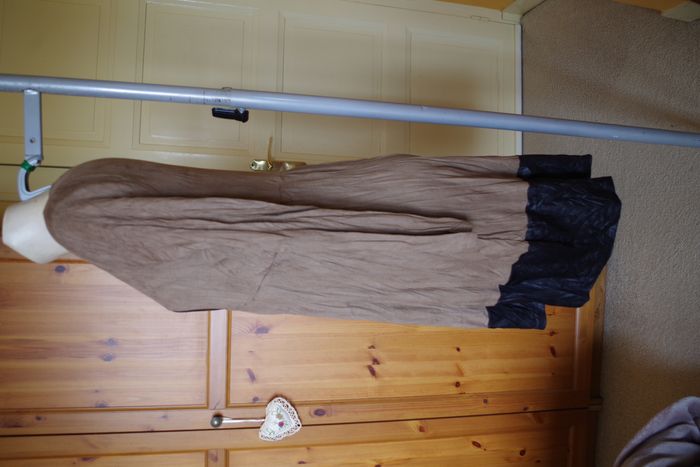 LAUREN VIDAL - Robe Marron/Acier TM - photo numéro 4