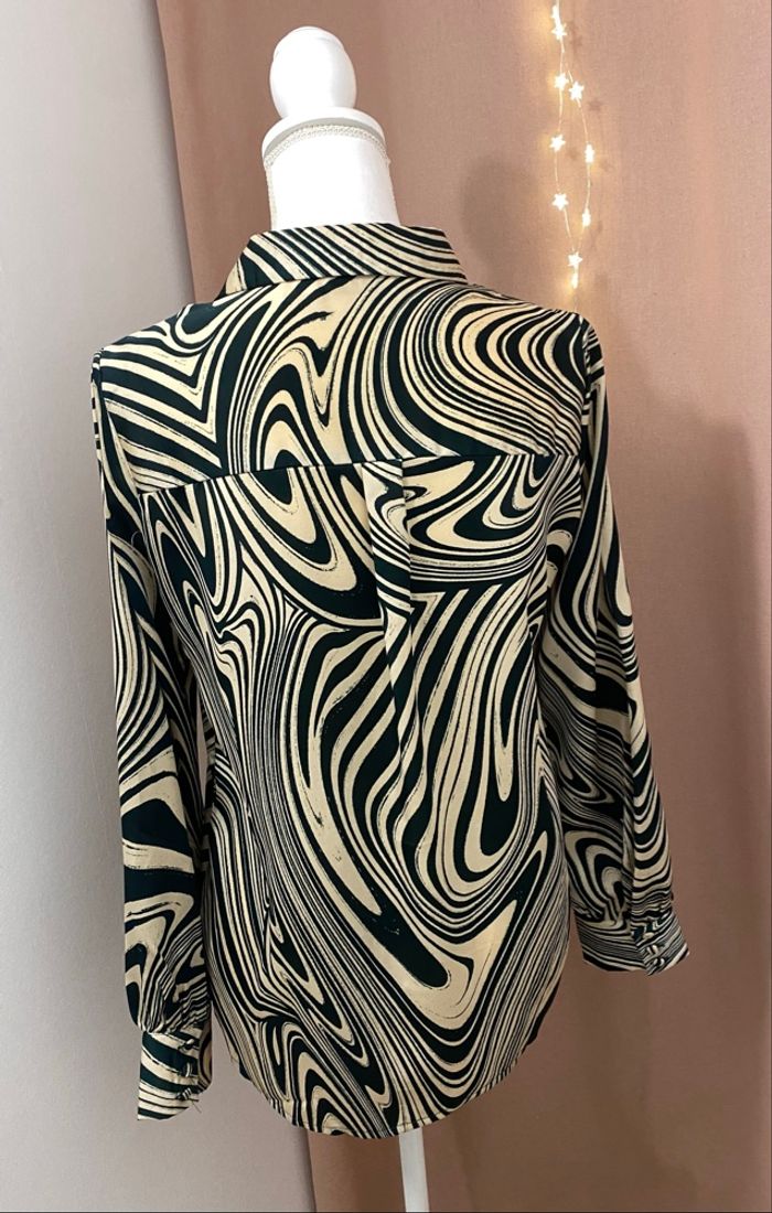 Chemise imprimé marbré La Petite Étoile - photo numéro 2