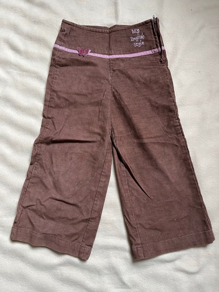 Pantalon velours 4 ans