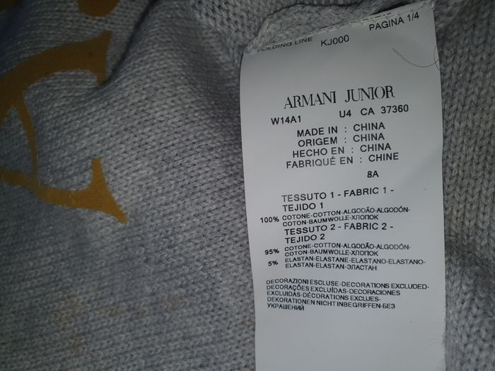 Pull Armani Junior - photo numéro 10