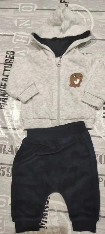 Ensemble pantalon et veste capuche 🐲 Kiabi 3 mois