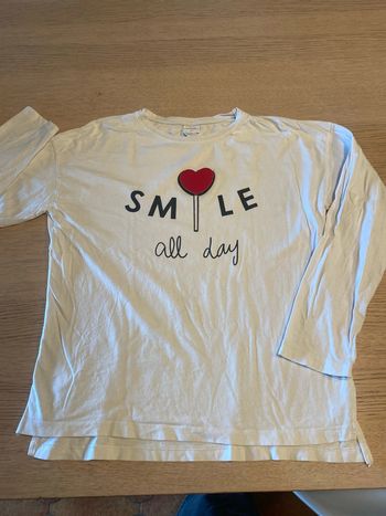 T shirt manches longues Zara 13/14 ans