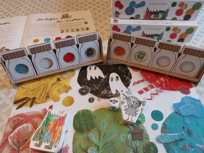 Le Monstre des Couleurs – Purple Brain / Asmodée – Jeu éducatif émotions – Dès 4 ans – Comme neuf - photo numéro 6