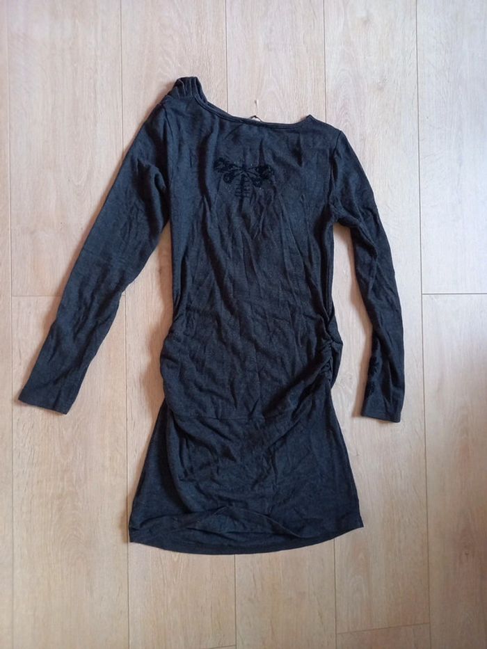 Robe pull grise - photo numéro 2
