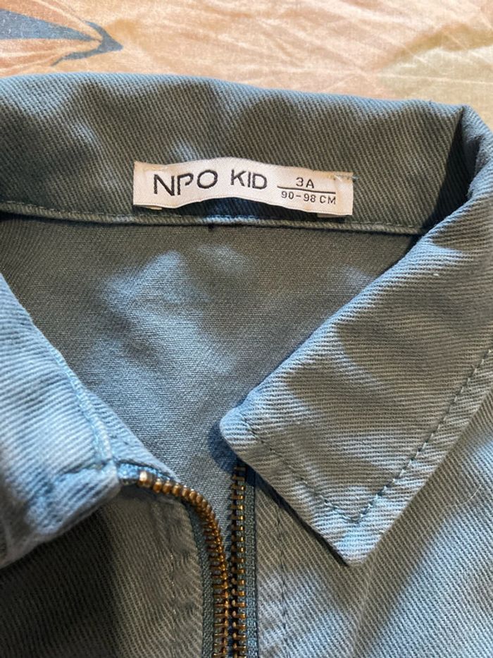 Veste en jean fermeture éclair - photo numéro 4