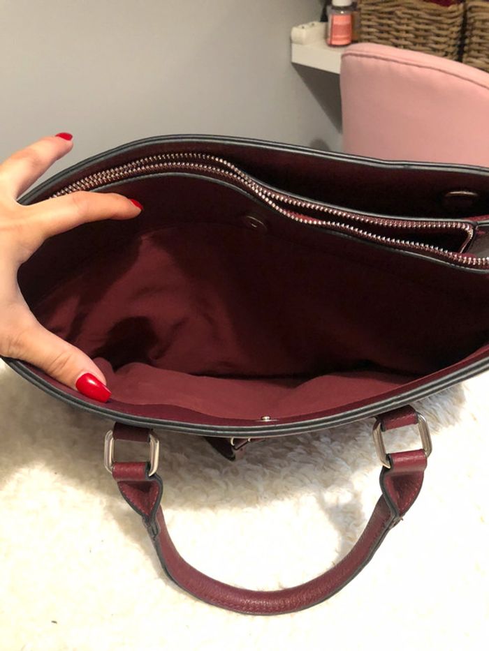 Sac à main, effet cuir - photo numéro 5