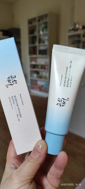 Kbeauty Beauty Of Joseon Crème Solaire Légère Relief Sun Aqua-Fresh Riz + B5 SPF50+ PA4+ 50 ml