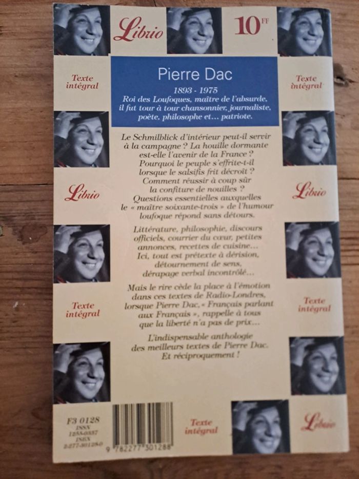 Livre Dico Franco-loufoque, Pierre Dac - photo numéro 2