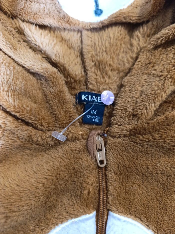 Sur pyjama 1 mois Kiabi neuf - photo numéro 4