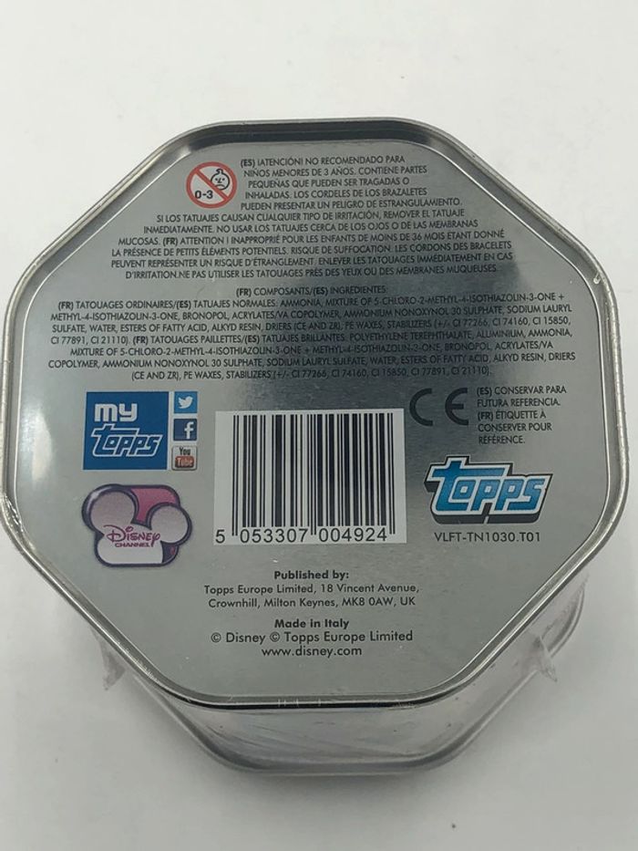 Boîte métallique de cartes et accessoires Disney Violetta neuf - photo numéro 7