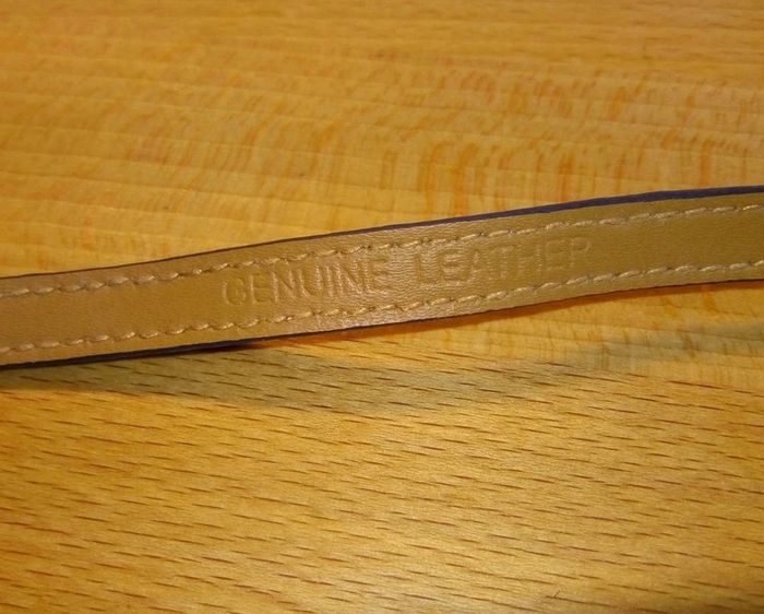 Bracelet cuir 2 tours marine et acier - photo numéro 5