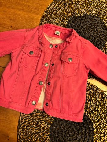 Veste en jean doublure polaire 