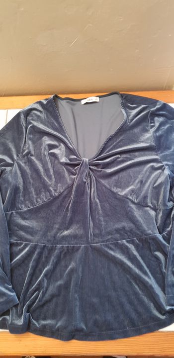 Blouse en velour 