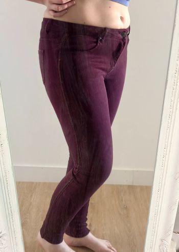 Jeans skinny taille mi-haute prune Creeks 40