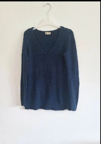 Pull bleu col V Taille XS