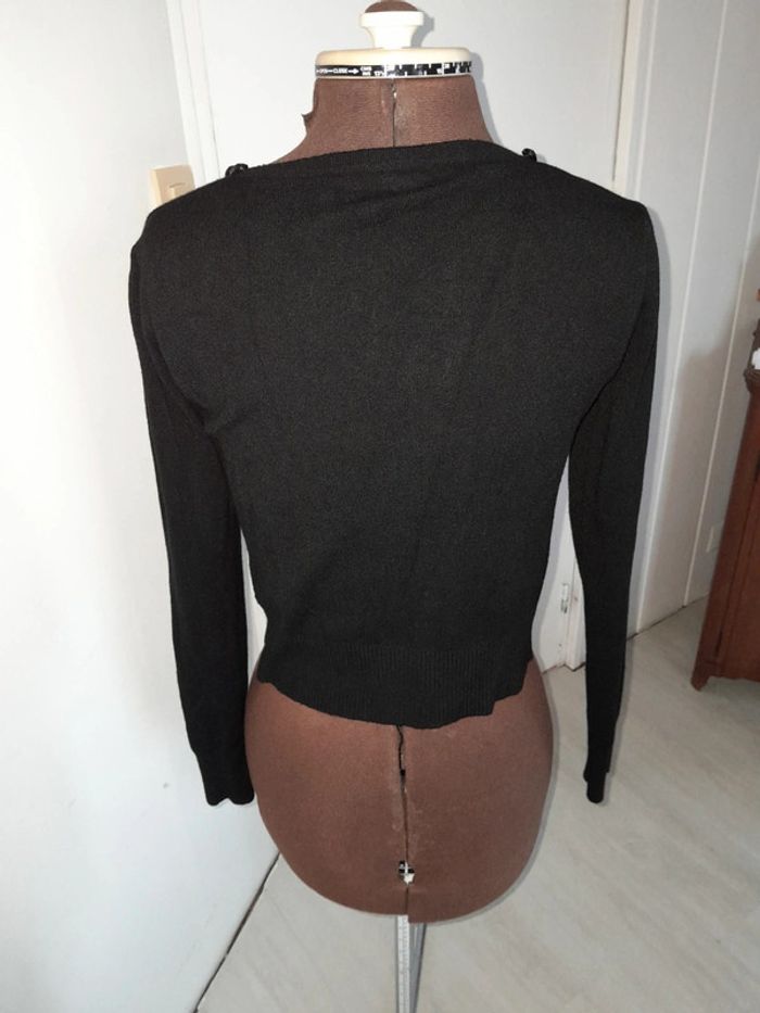 Petit gilet de fete noir beaty women - photo numéro 2