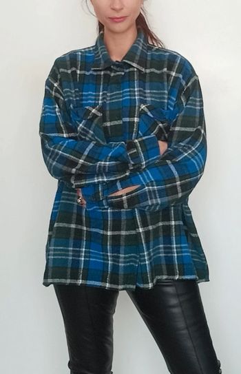 Chemise bûcheron hiver homme vintage XL