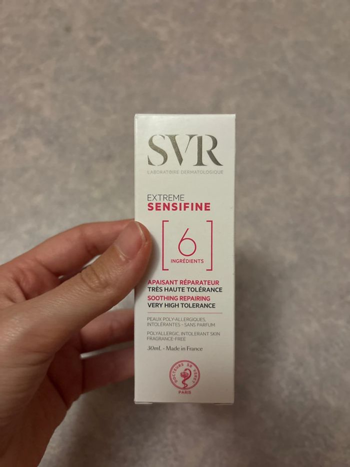 svr crème extrême sensifine apaisant